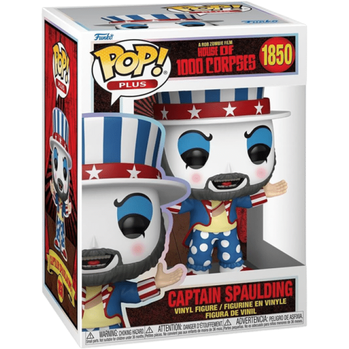 funko pop la maison des mille morts capitaine spaulding visuel produit