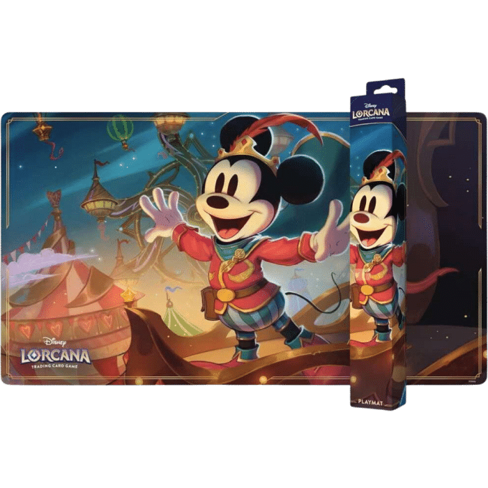 tapis de jeu disney lorcana mickey lueurs profondeurs visuel produit