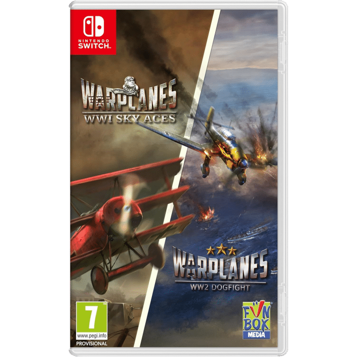 warplanes double pack sur switch visuel produit