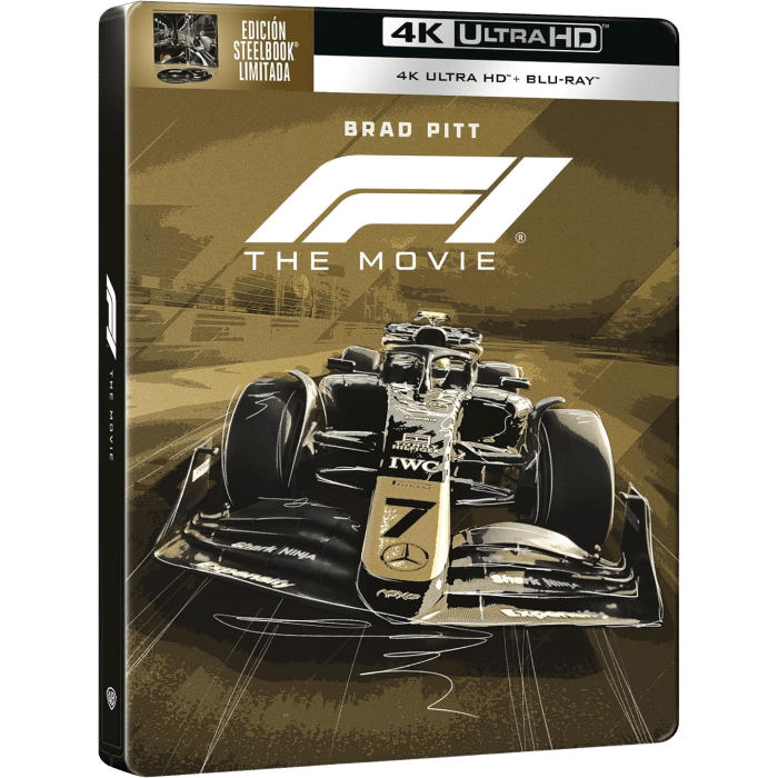f1 4k steelbook import es avec vf visuel produit
