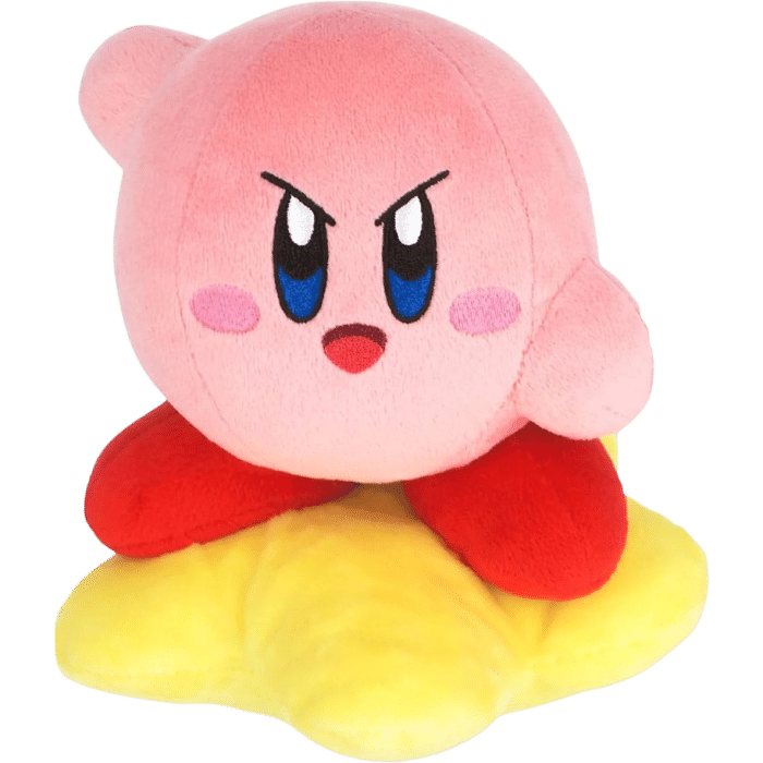 peluche nintendo kirby etoile warp 17cm visuel produit