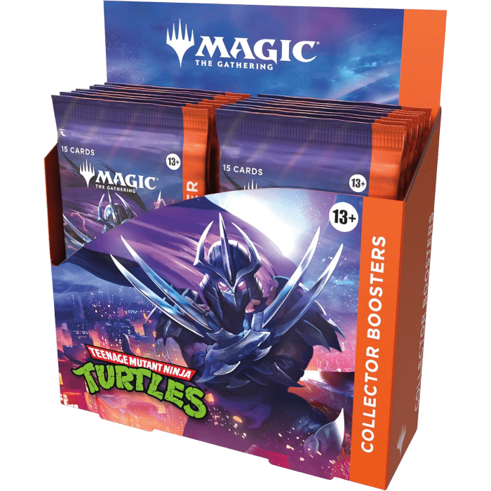 magic the gathering tmnt collector booster box visuel produit