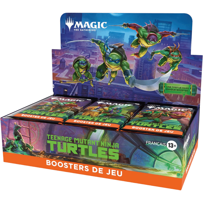 magic tmnt boosters de jeu francais visuel produit