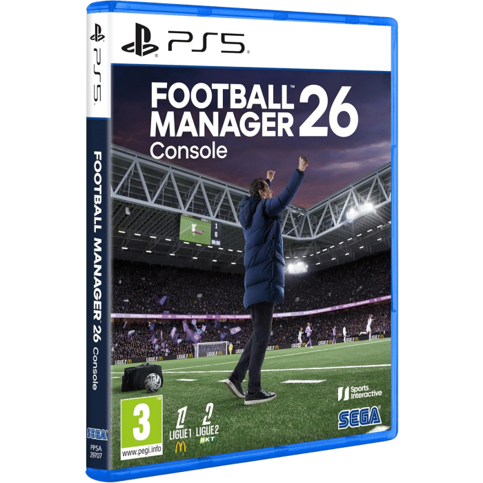 football manager 26 sur ps5 visuel produit