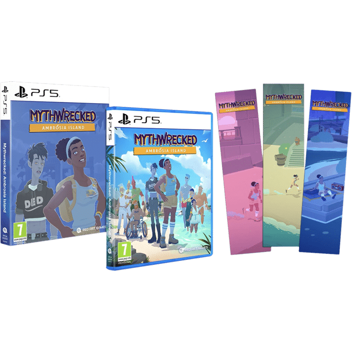 mythwrecked ambrosia island deluxe ps5 visuel produit