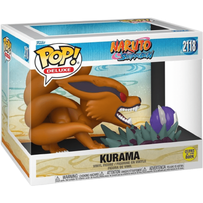 funko pop deluxe naruto kurama visuel produit