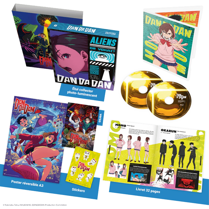 DanDaDan Saison 1 Edition Collector Blu Ray definitif produit