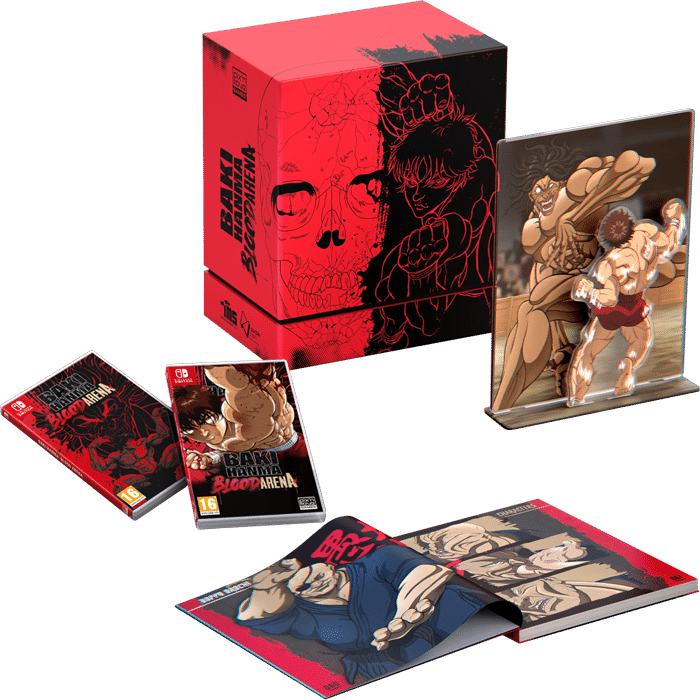 baki hanma blood arena collector switch visuel produit