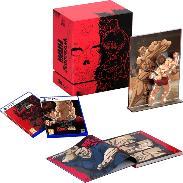 baki hanma blood arena collector ps5 visuel produit