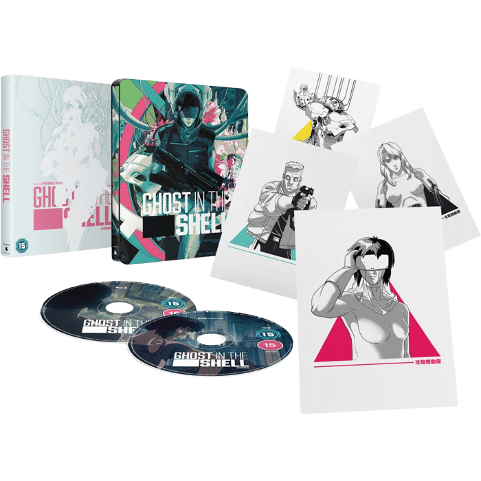 ghost in the shell 4k steelbook edition 30e anniversaire blanc visuel produit