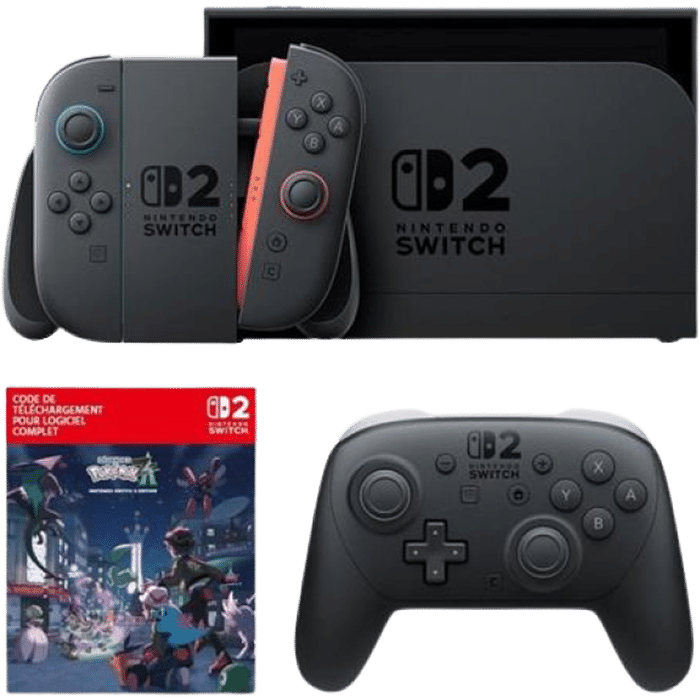 Pack Switch 2 Légendes Pokémon Z-A avec Manette Pro produit