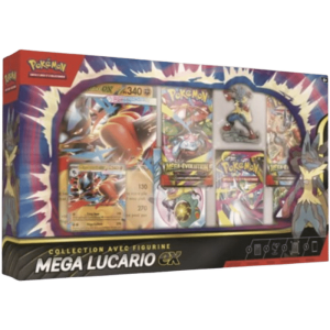 collection avec figurine mega lucario ex visuel produit