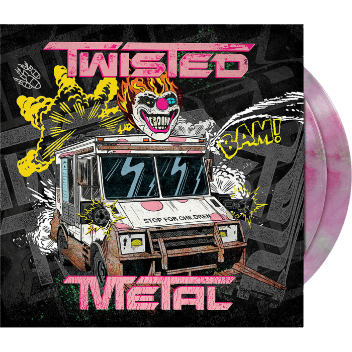 vinyle twisted metal symphony visuel produit