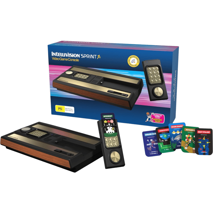 atari intellivision sprint visuel produit
