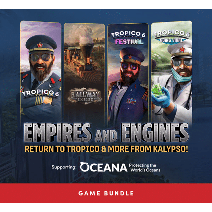 pack tropico 6 x railway empire humble bundle produit