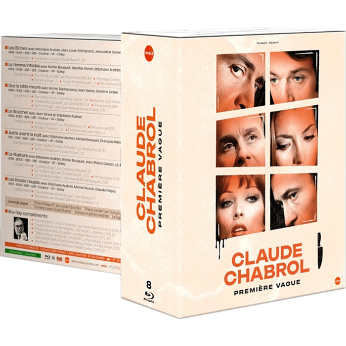 coffret blu ray claude chabrol premiere vague visuel produit