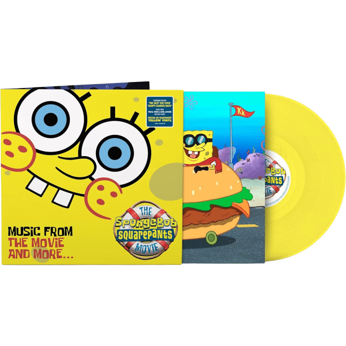 vinyle spongebob squarepants the movie visuel produit
