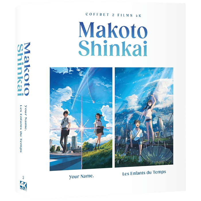 Your Name + Les Enfants du Temps 4K Blu Ray compilation blu ray produit 1