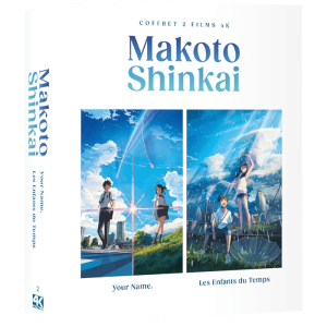 Your Name + Les Enfants du Temps 4K Blu Ray compilation blu ray produit 1