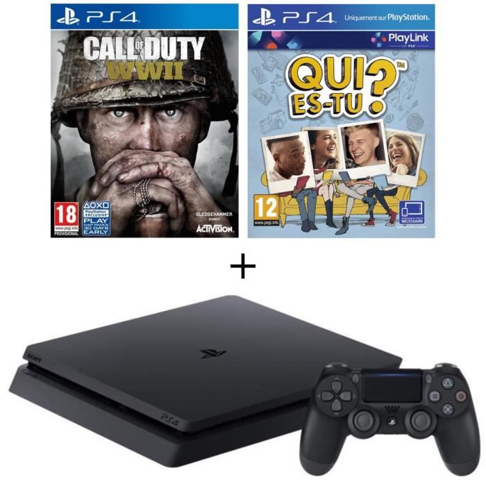 PS4-slim-500go-CODWW2-quiestu