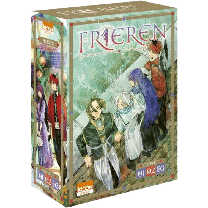 frieren coffret tome 1 a 3 2025 visuel produit
