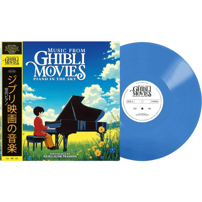 vinyle music from ghibli piano in the sky visuel produit