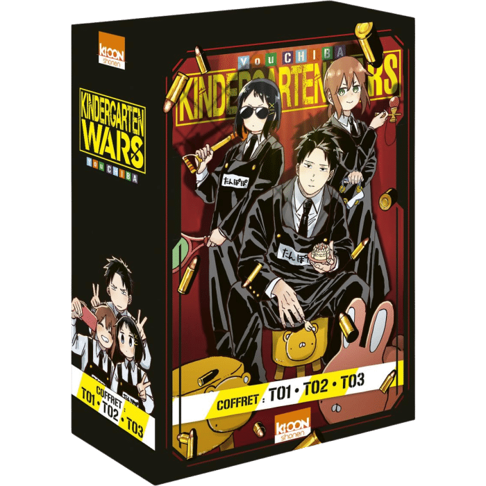 kindergarten wars coffret tome 1 a 3 2025 visuel produit