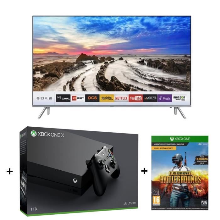 TV-samsung- 55MU7005-xboxone-x-pubg
