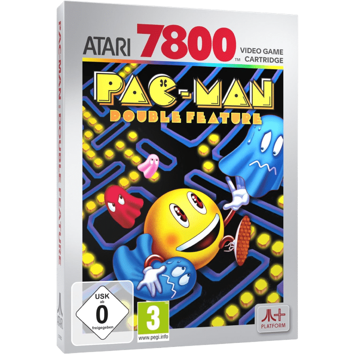 pac man double feature atari visuel produit