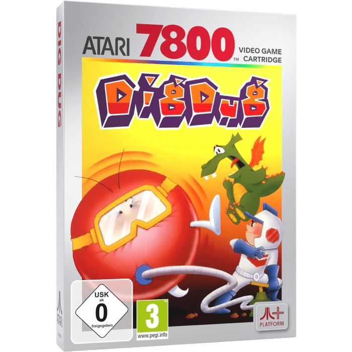 dig dug atari visuel produit