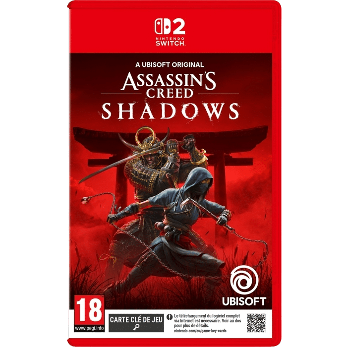 assassins creed shadows sur switch 2 visuel produit