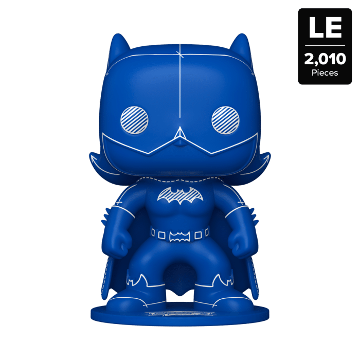 funko pop batgirl blueprint deco protector visuel produit