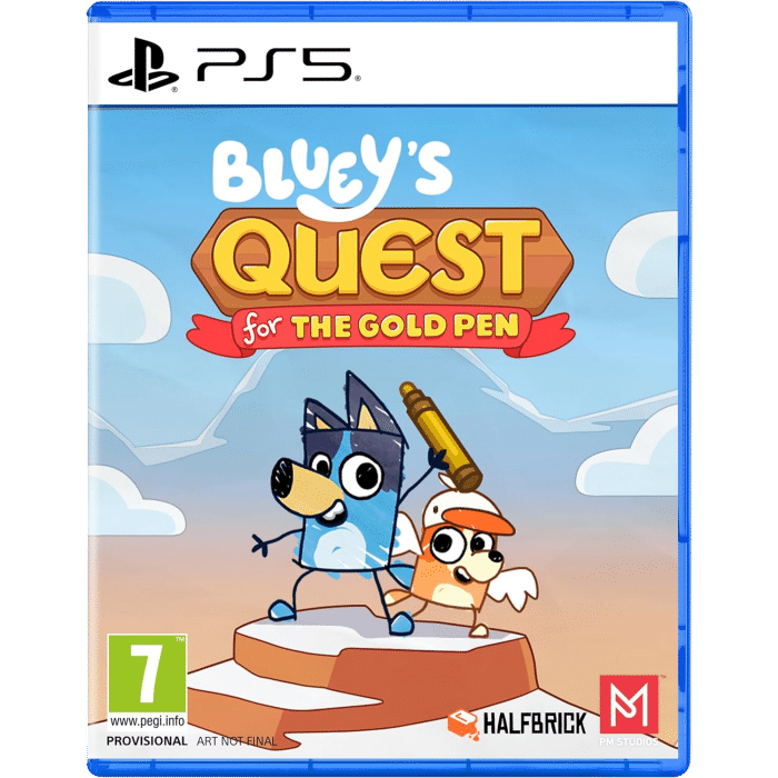 blueys quests for the gold pen sur ps5 visuel produit