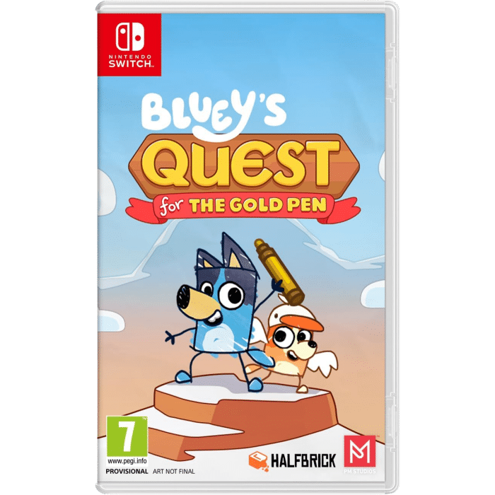 blueys quests for the gold pen switch visuel produit