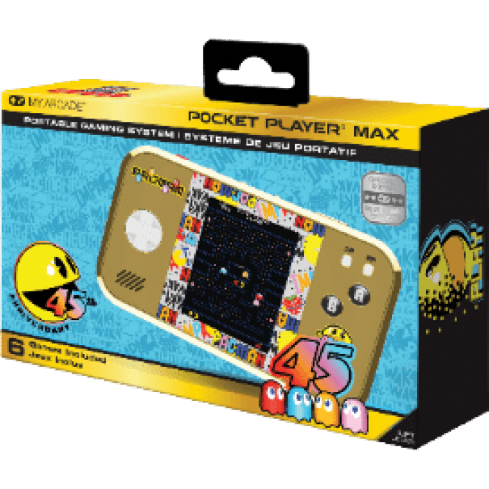 pac man pocket player max 45th anniversary visuel produit