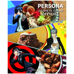 livre de cuisine officiel persona visuel produit