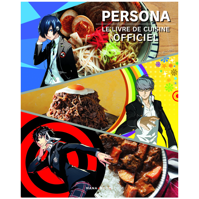 livre de cuisine officiel persona visuel produit