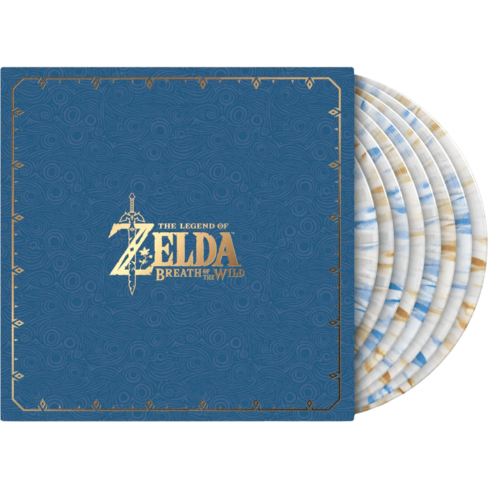 coffret vinyles zelda breath of the wild edition limitee visuel produit