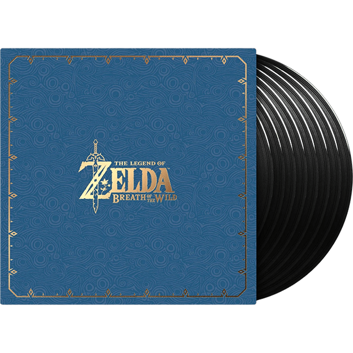 coffret vinyles zelda breath of the wild visuel produit