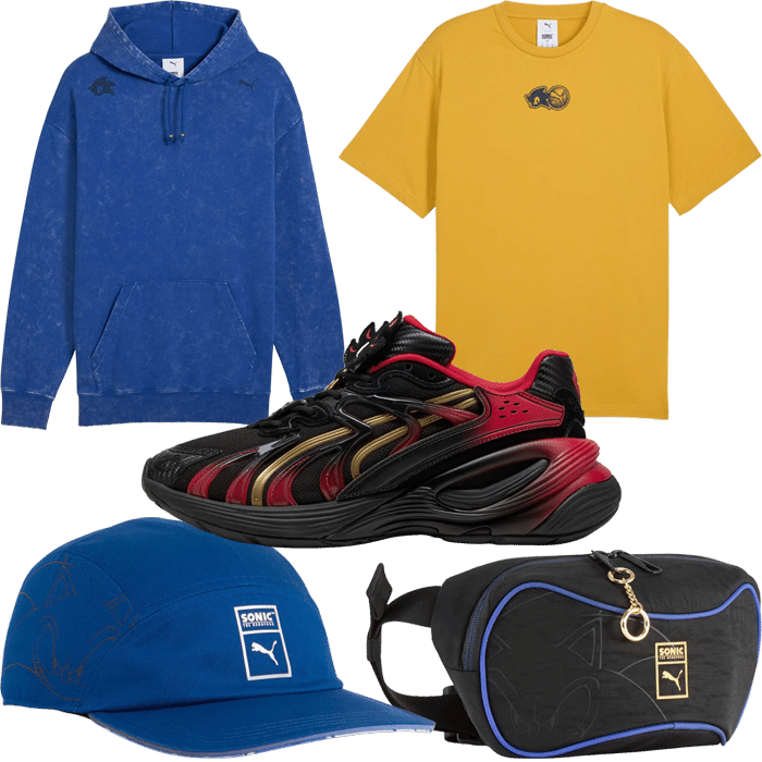 collection puma x sonic visuel produit