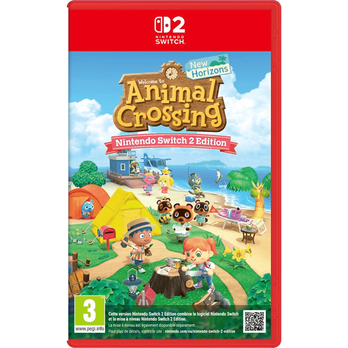 animal crossing new horizons switch 2 visuel produit