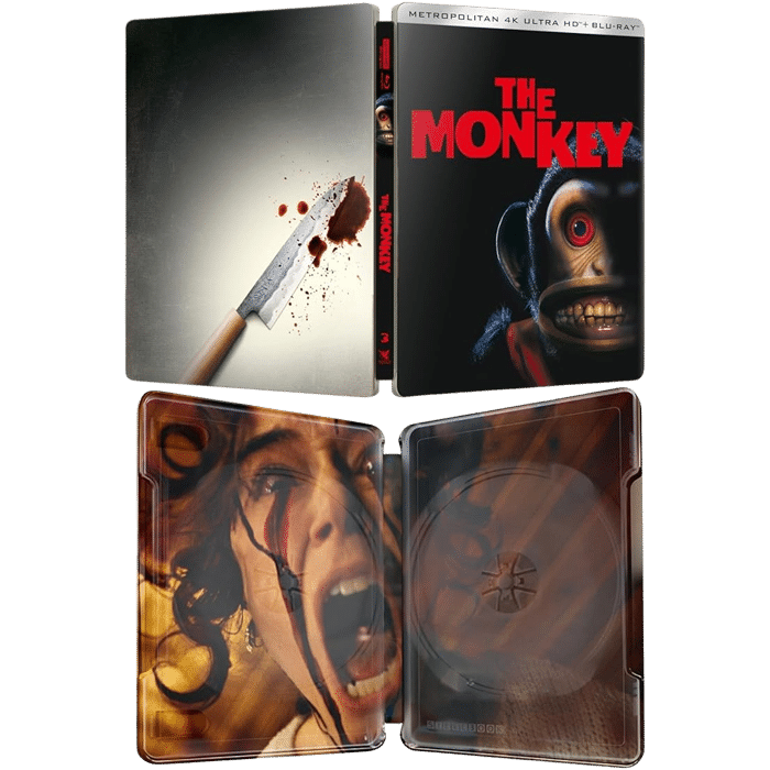 The Monkey Blu Ray 4K Steelbook definitif v2 produit