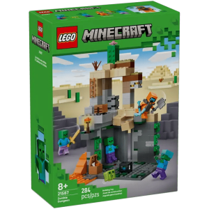 visuel produit LEGO 21587 Minecraft Le Donjon de zombies