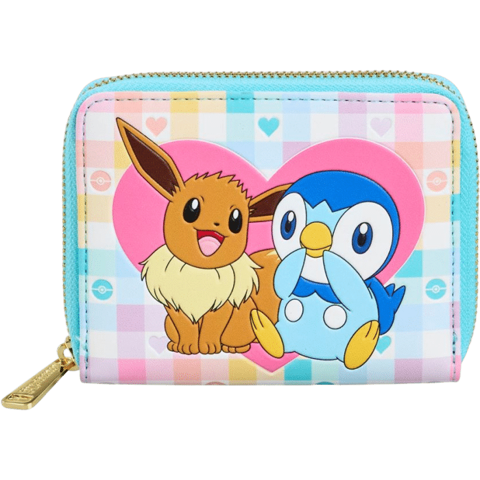 pokemon loungefly piplup and eevee wallet visuel produit