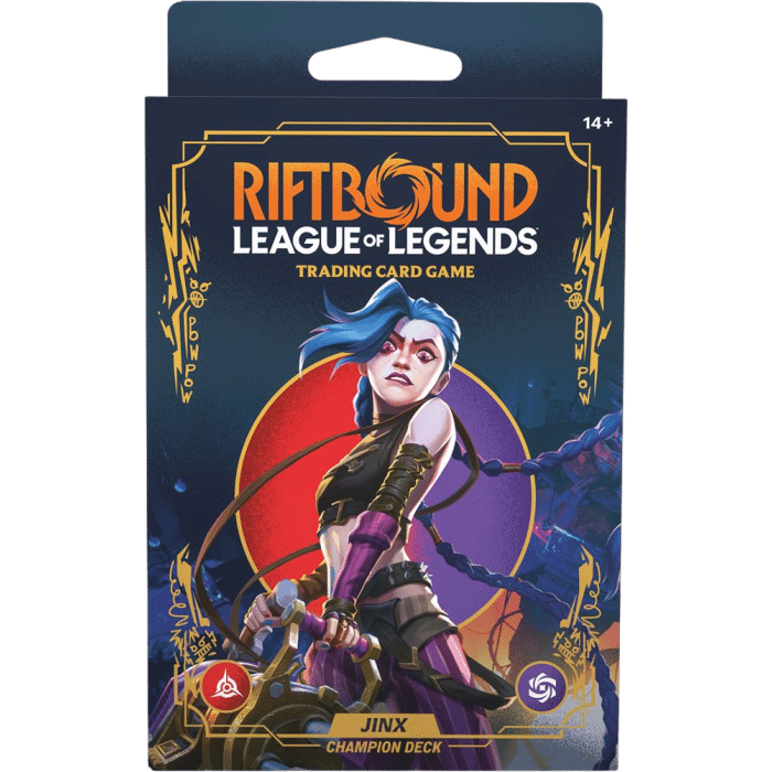 cartes league of legends riftbound set 1 jinx visuel produit