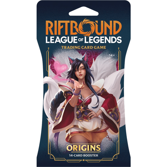 cartes league of legends riftbound set 1 booster visuel produit