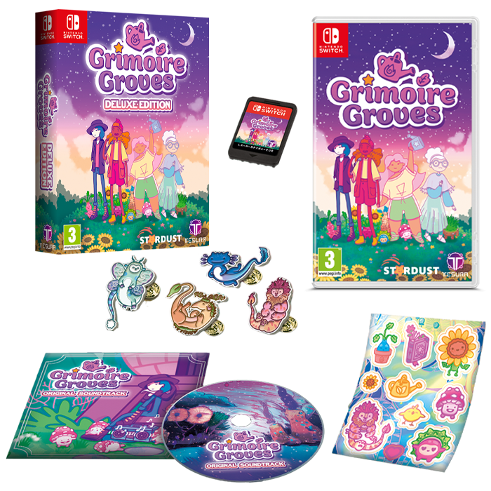 grimoire groves deluxe edition sur switch visuel produit
