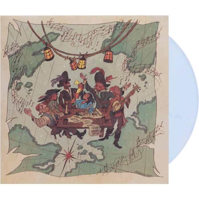 vinyle sea of thieves shanties visuel produit
