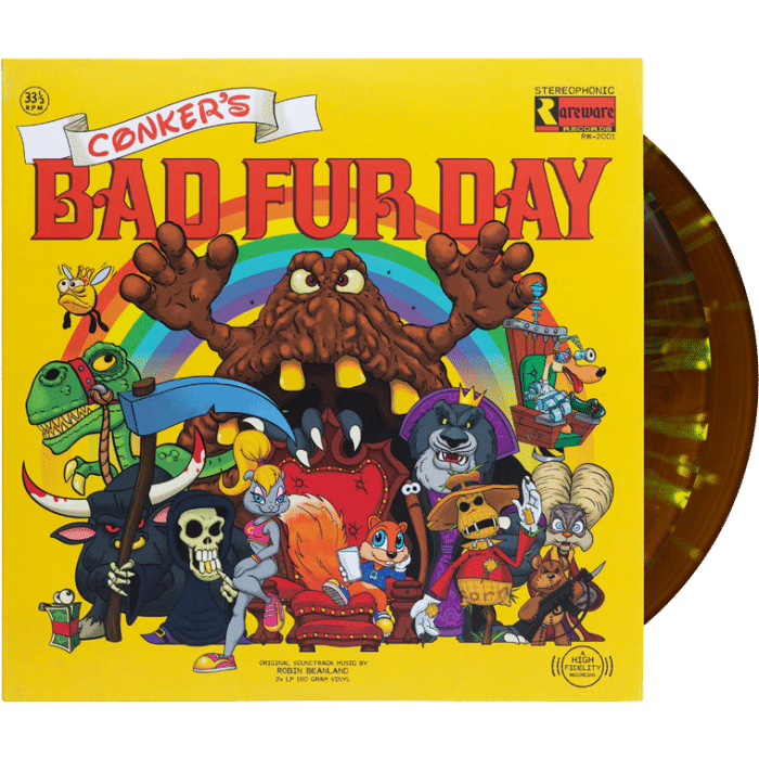 vinyle conkers bad fur day soundtrack visuel produit