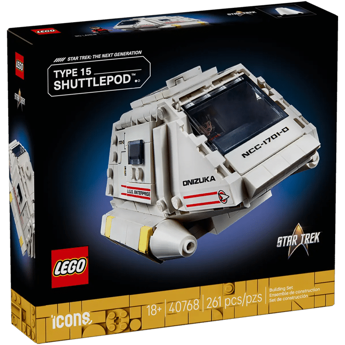 lego 40768 star trek type 15 shuttlepod visuel produit